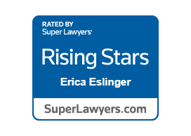 Rated By Super Lawyers | Rising Stars | Erica Eslinger | SuperLawyers.com