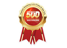Fastest Growing Law Firms in the U.S. Law Firm 500 2020 Honoree