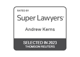 Rated By Super Lawyers | Andrew Kerns | Selected in 2023 | Thomson Reuters