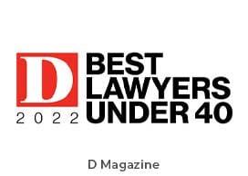 D 2022 Best Lawyers Under 40 D Magazine