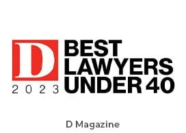 D 2023 Best Lawyers Under 40 D Magazine